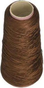 6s Dark Coffee Cotton Yarn