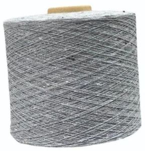 6s Grey 3 Ply Cotton Polyester Yarn
