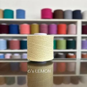 6s Lemon Cotton Polyester Yarn