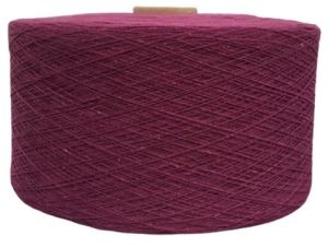6s Magenta Dyed Cotton Yarn