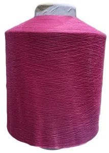 6s Magenta Dyed Cotton Yarn