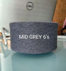 6s Mid Grey Cotton Yarn