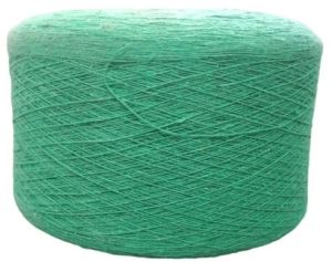 6s Parrot Green Cotton Yarn