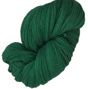 6s Parrot Green Cotton Yarn