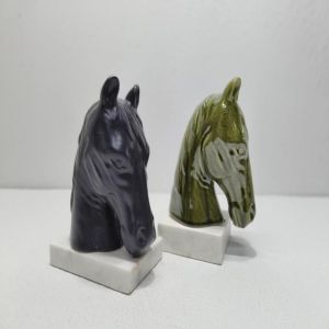 Horse Head Statue