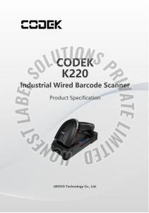 K220 Barcode Scanner