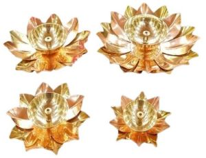 Brass Akhand Diya For Temple