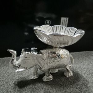 silver bowl elephant