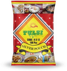 full size tulsi silver pouch