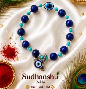 Traditional Lumba Drishti Rakhi Set