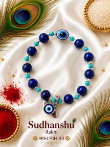 Traditional Lumba Drishti Rakhi Set