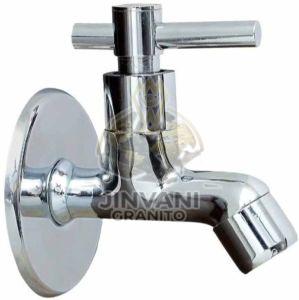 CP Brass Bib Cock with Flange