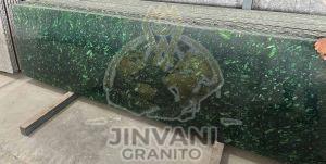 Green Pearl Granite Slab