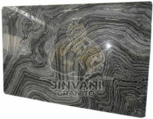 Zebra Black Marble Slab