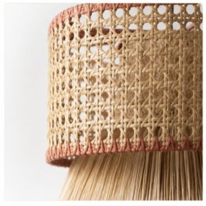 Bohemian Handwoven Rattan Pendant Lamp