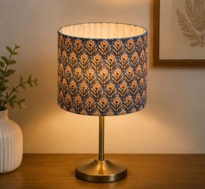Floral Harmony Drum Lampshade