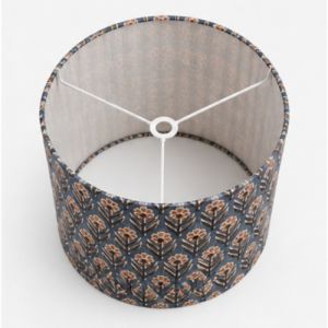Floral Harmony Drum Lampshade