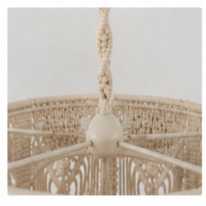 Handcrafted Macrame Pendant Ceiling Lamp Shade
