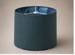 Sak Aurelia Luxe Fabric Drum Lampshade