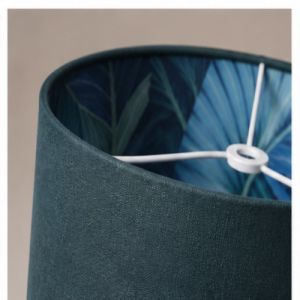 Sak Aurelia Luxe Fabric Drum Lampshade
