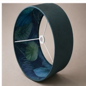 Sak Aurelia Luxe Fabric Drum Lampshade