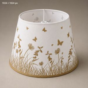 Sak Golden Meadow Butterfly Lampshade
