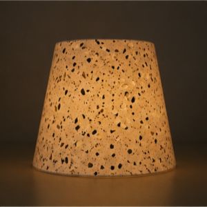 Terrazzo Resin Conical Lampshade
