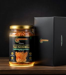 100gm Aeroherbs Cordyceps Militaris Dried Mushroom