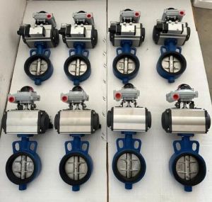 Gear Operated Wafer Type Butterfly Valve