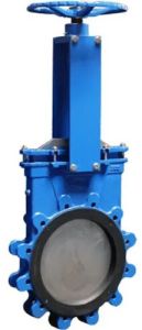 Mild Steel Pneumatic Knife Edge Gate Valve