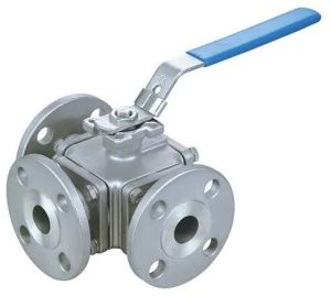 Stainless Steel Three Way Ball Valve