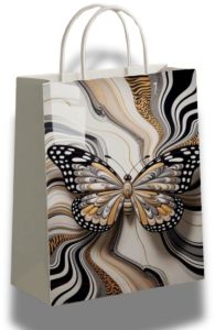 Golden Butterfly Luxe Paper Gift Bags