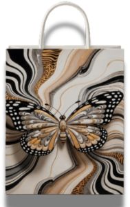 Golden Butterfly Luxe Paper Gift Bags