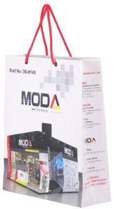Rope Handle Printed Paper Carry Bags