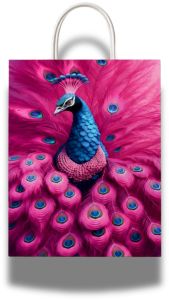 royal peacock bliss gift paper bags