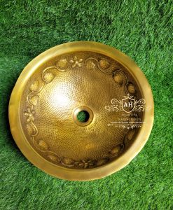 Brass Antique Designer Wash Basin