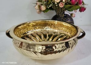 Polished Brass Urli