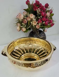 Polished Brass Urli