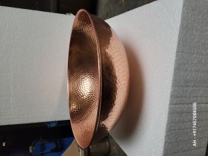 Single Bowl Copper Wash Basin,