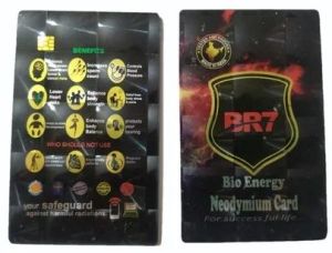 Bio Energy Neodymium Health Card