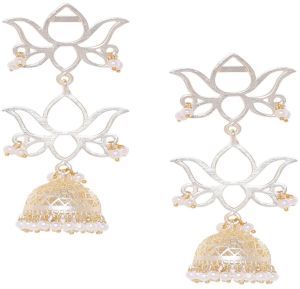 18k Gold Plated Jhumka Earrings