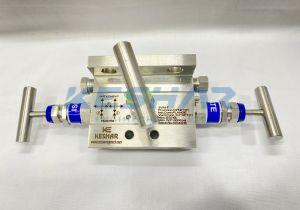 3 Way T Type Manifold Valve
