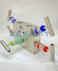 5 Way Angle Manifold Valve