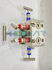 5 Way H Type Manifold Valve