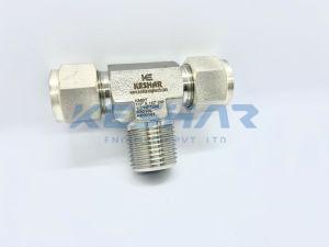 Instrumentation Tube Male Branch Tee