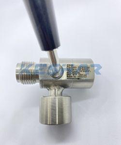 Three Way Pressure Gauge Cock