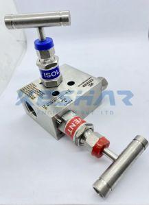 2 Way R Type Manifold Valve
