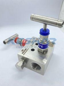 2 Way R Type Manifold Valve