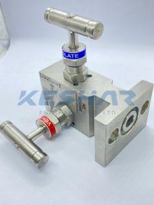2 Way T Type Manifold Valve