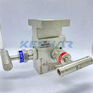 2 Way T Type Manifold Valve